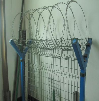 牡丹江蓝色喷塑城市小区护栏网 - 交通安全 - 锁具及安全防护器材 - 找供应 - 广佛五金网